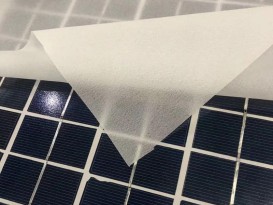 太陽(yáng)能電池板家用電池便攜EVA光伏膜型號：0.45mm*0.34m*150m